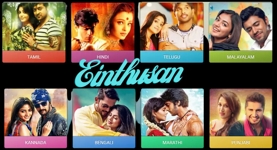 Trending movies and TV shows available on Einthusan
